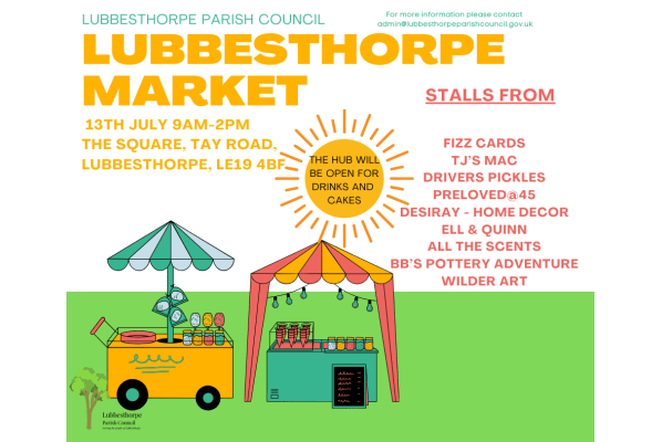 Lubbesthorpe Market 13th July 