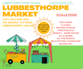 Lubbesthorpe Market 13th July 